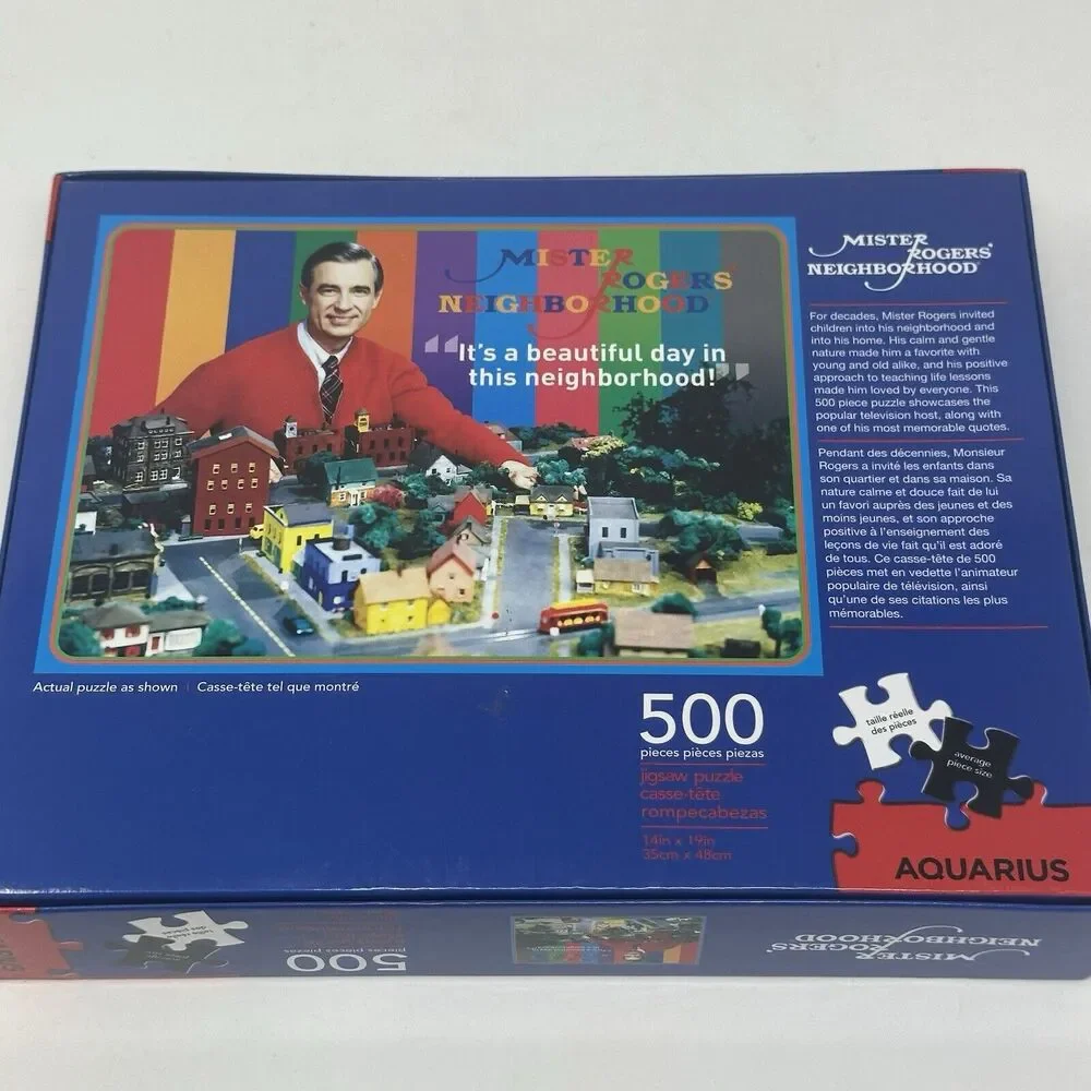 Aquarius Mr. Rogers 500 Piece Pizzle